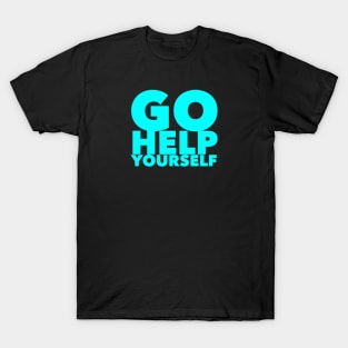 GHY Logo AQUA T-Shirt